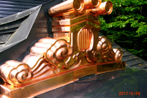 北野神社の屋根1